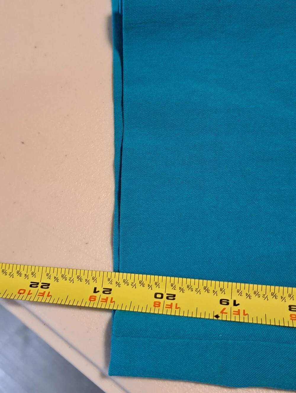Worthington Teal Woman Capri Pants - Picture 8 of 8